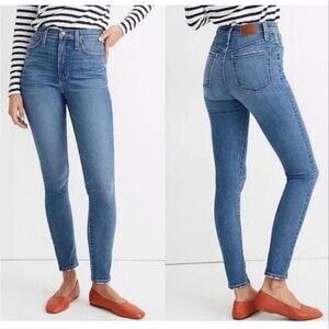 Madewell 11” High Rise Skinny Jeans size 28P